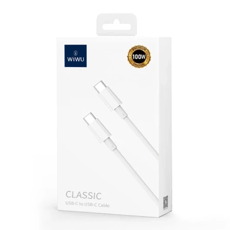 WIWU 100W USB-C Kabel - 1,2m (USB-C/USB-C) - Bild 6