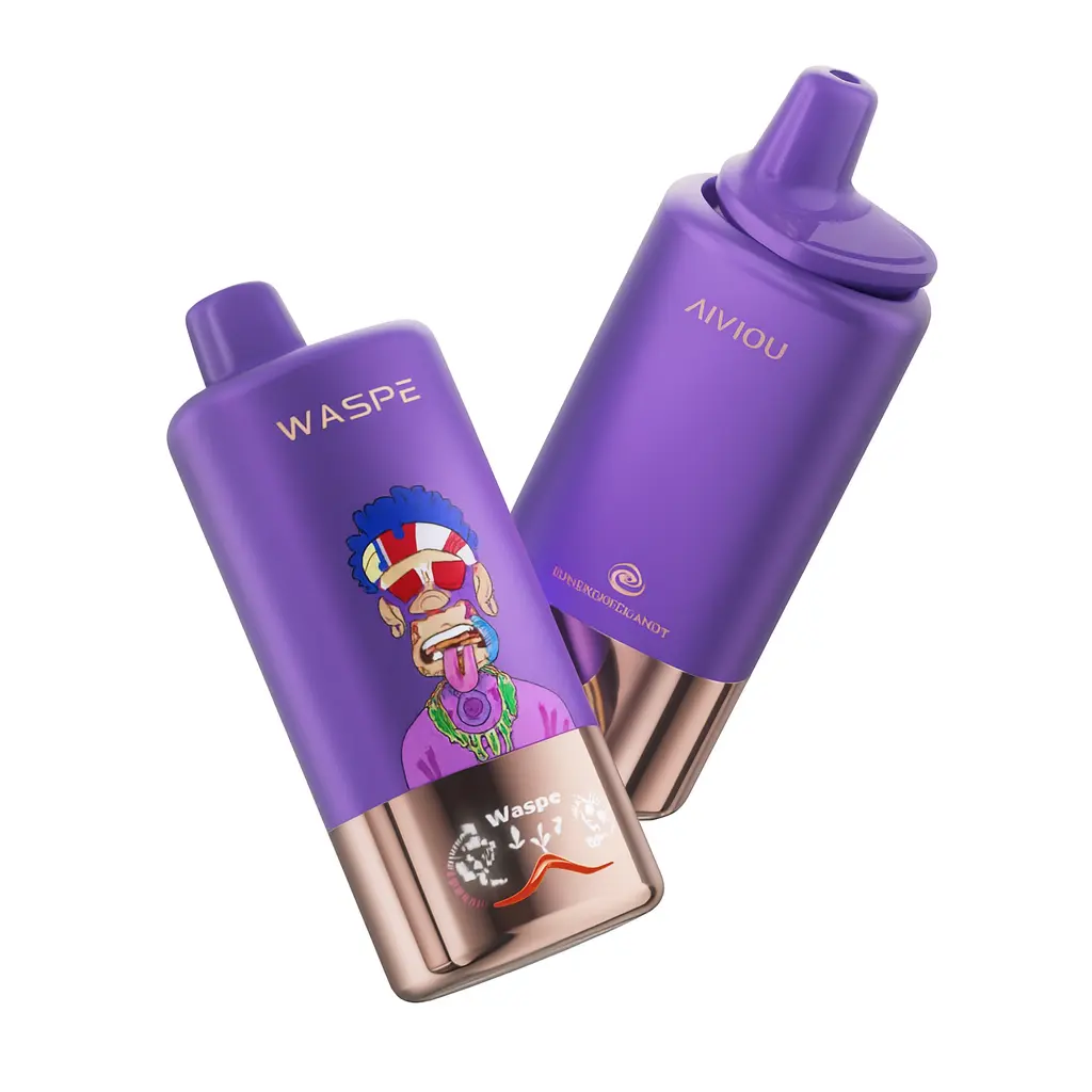 Waspe 60K - Grape ice / strawberry candy / strawberry raspberry cherry