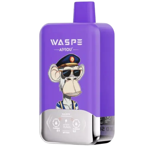 Waspe 40K - Strawberry Kiwi / Grape ice